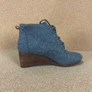 Dr. Scholl's Blue Ankle Boots with Casual Design